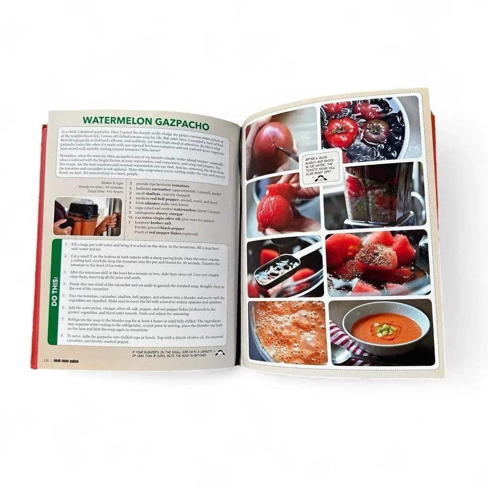 Nom Nom Paleo Food for Humans Hardcover Cookbook Michelle Tam Henry Fong Recipes
